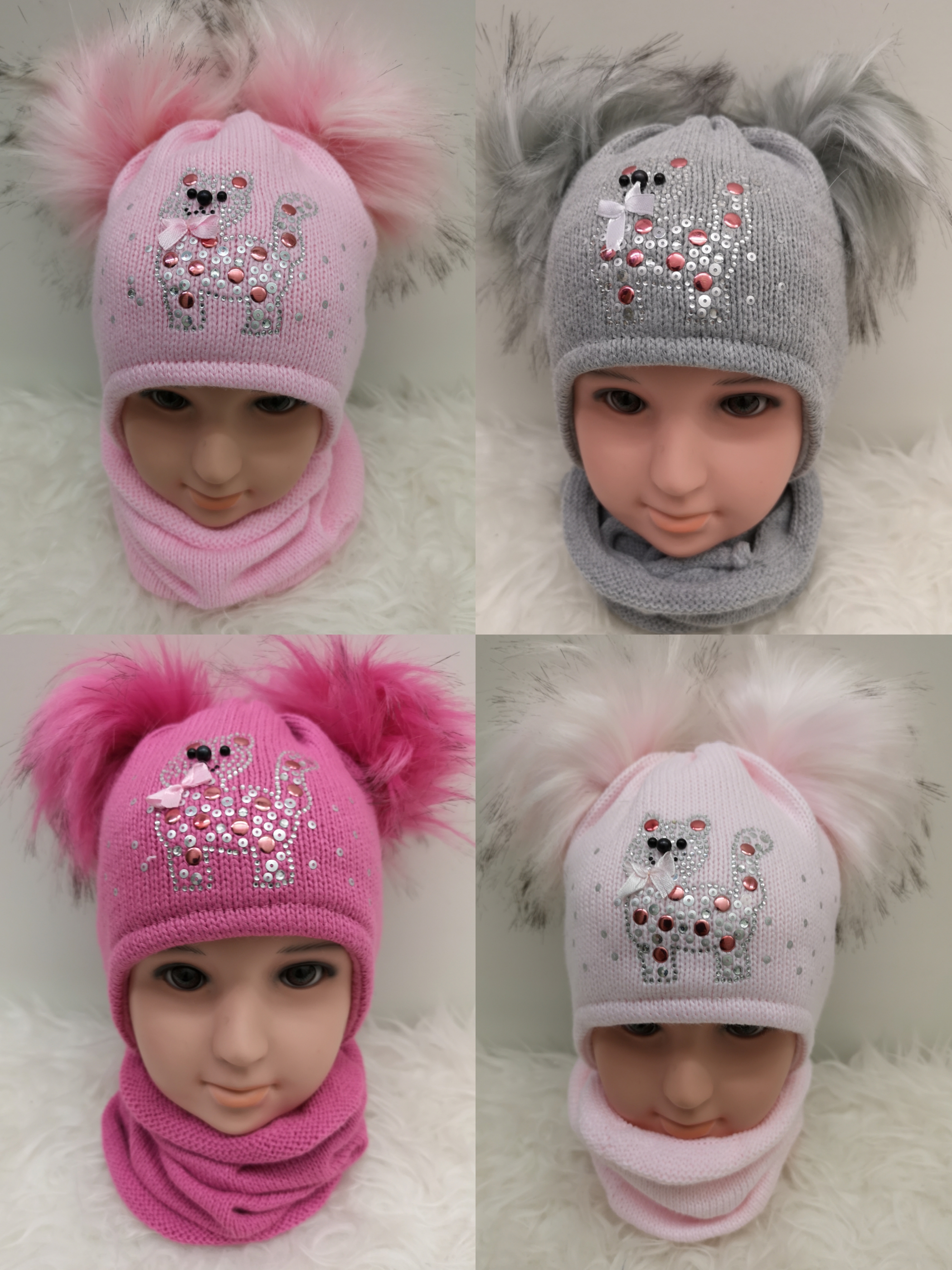 Kaunis kahe tutiga müts