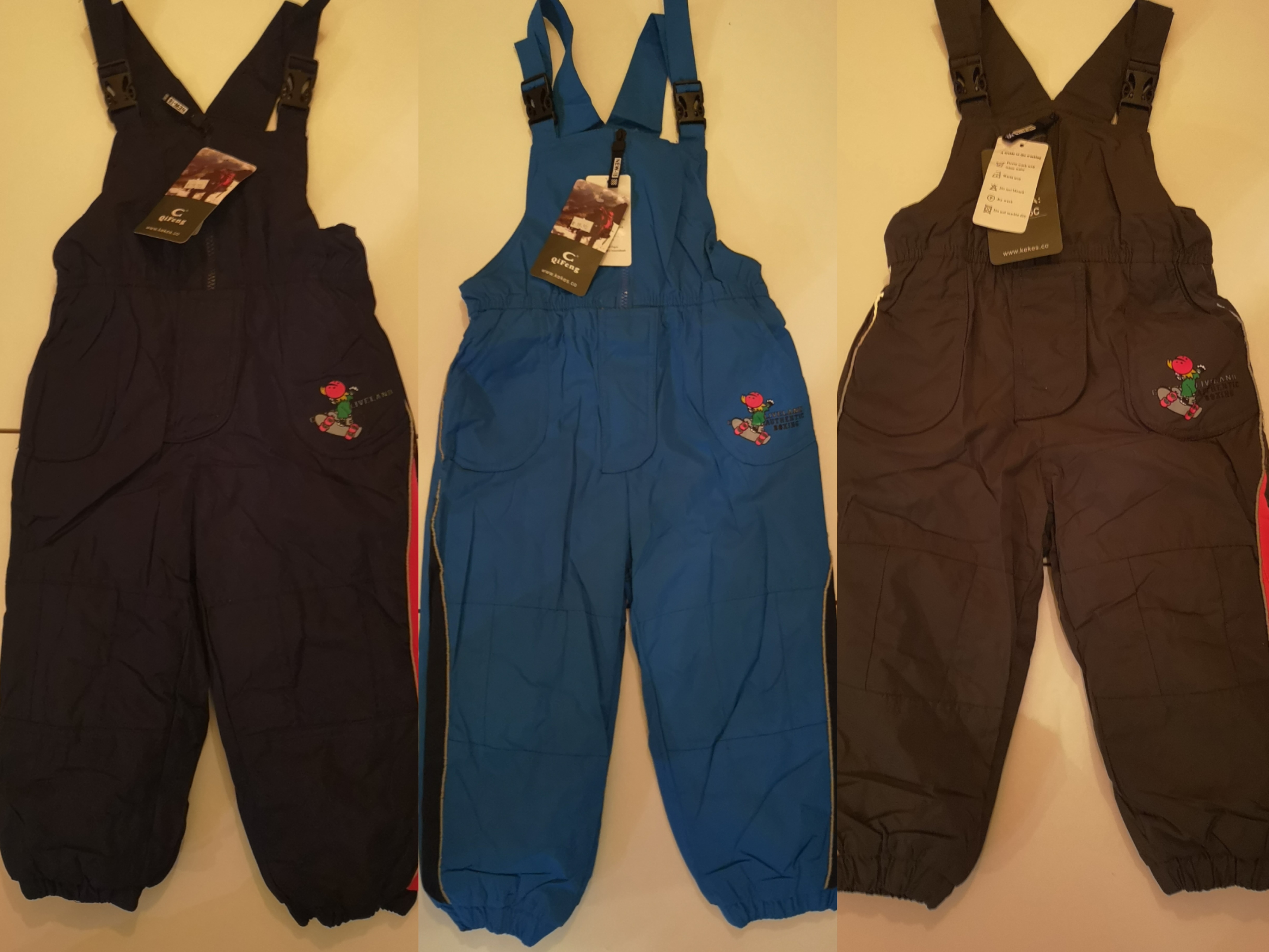 väikeste poiste suusapüksid