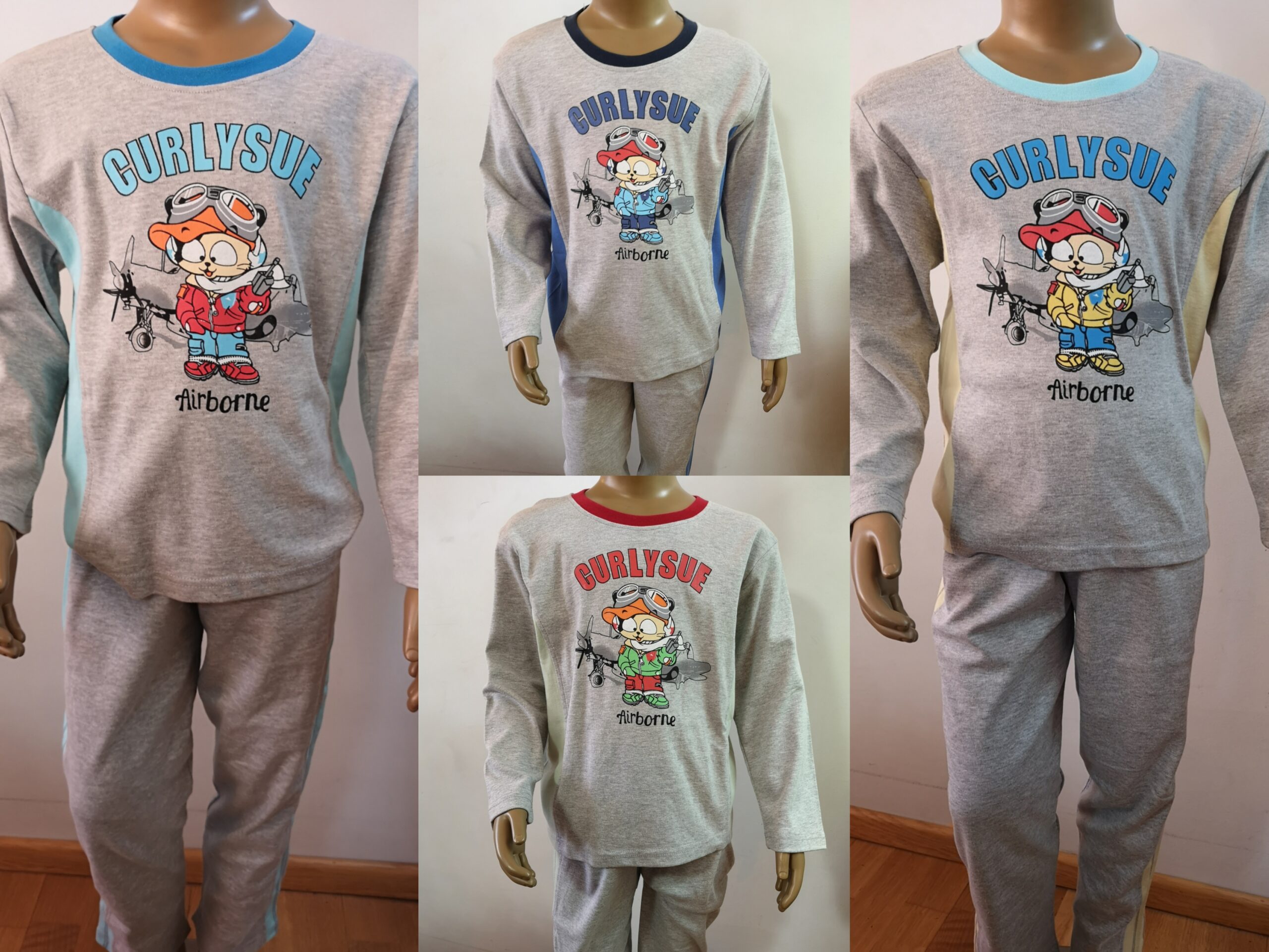 pikkade pükstega pidžaama