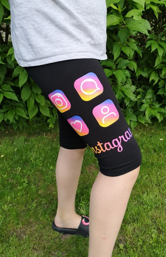 instagrami lühikesed retuusid